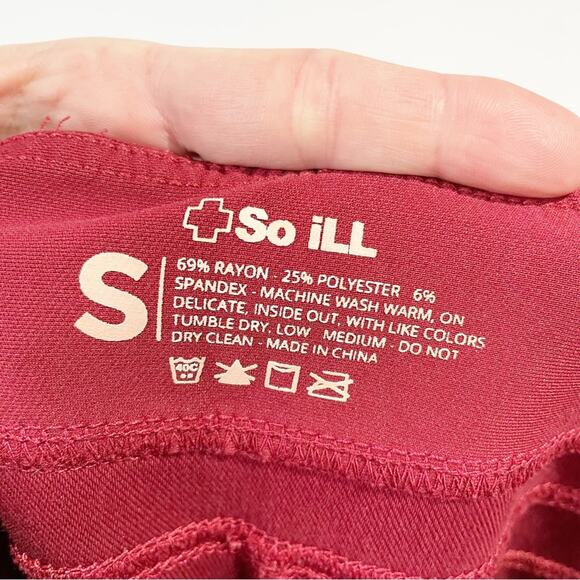 So Ill Take Hold Red Leggings Small Rock Climbing - Picture 5 of 5